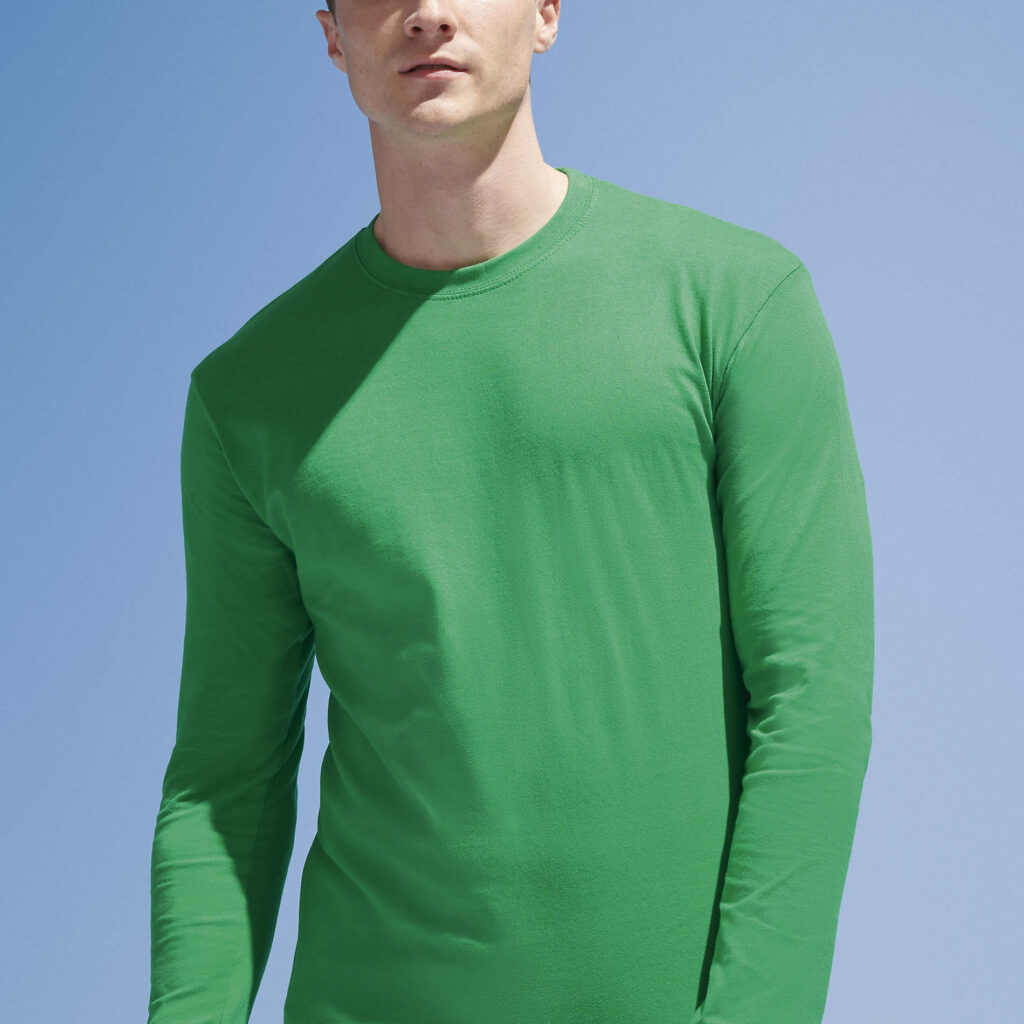 T-shirt manches longues monarch vert