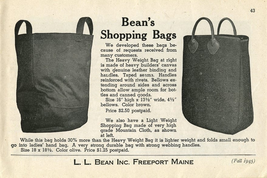beans shopping bag