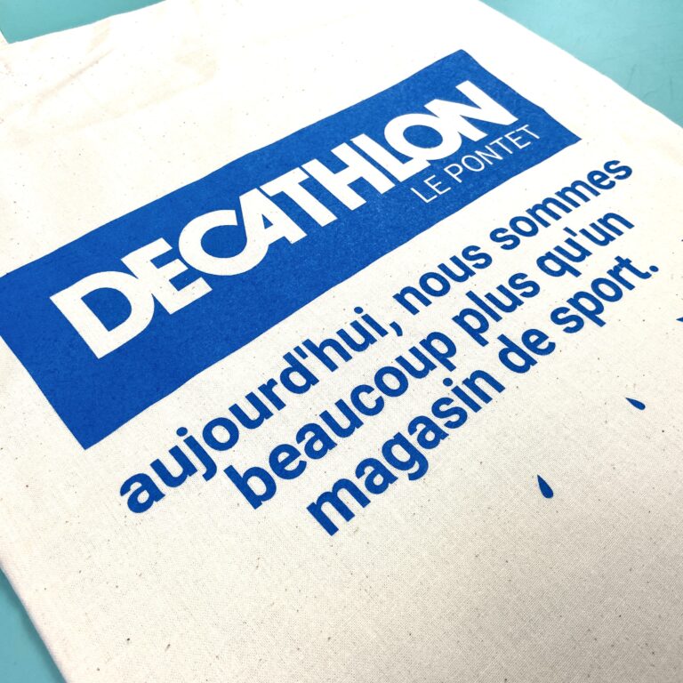 decathlon commerce grand groupe tote bag sérigraphie2