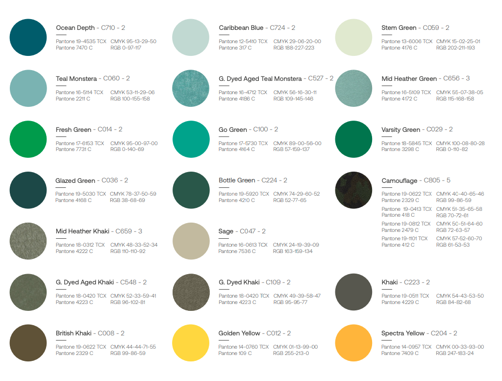 coloris stanley:stella3 verts