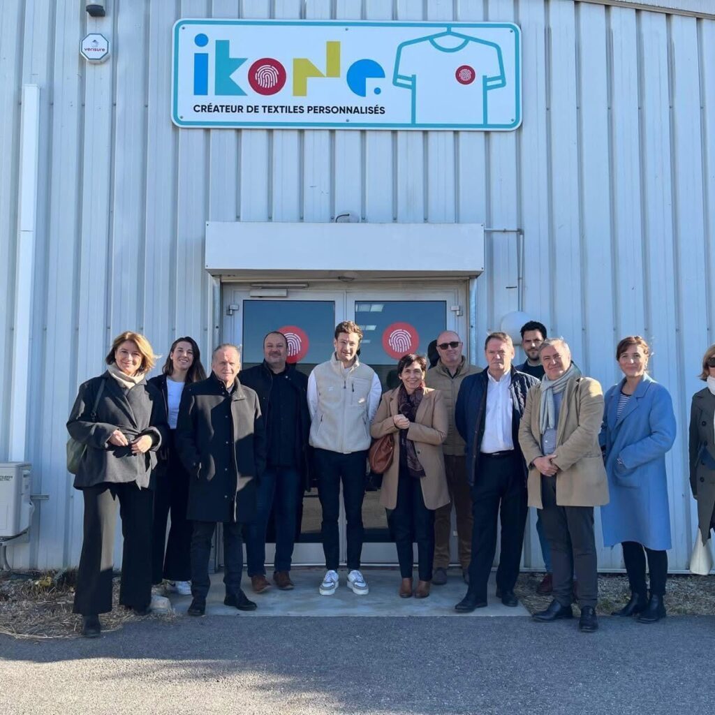 Ikone Textile lauréat du Fonds Verts Territoires d'Industries